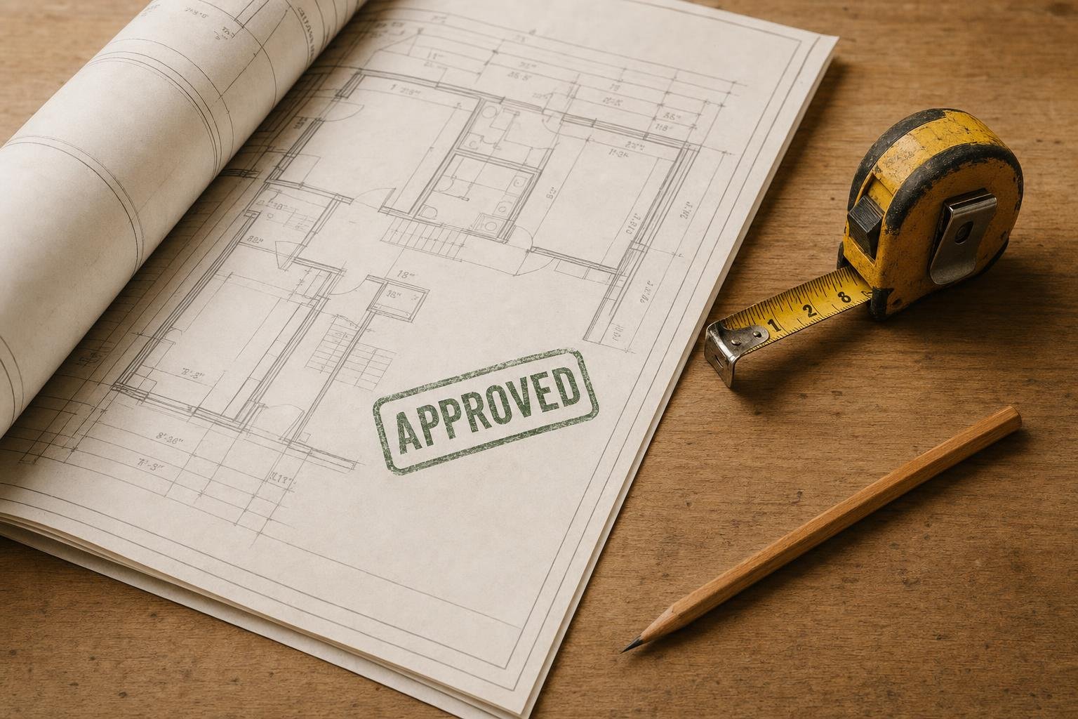 Approved permit plans